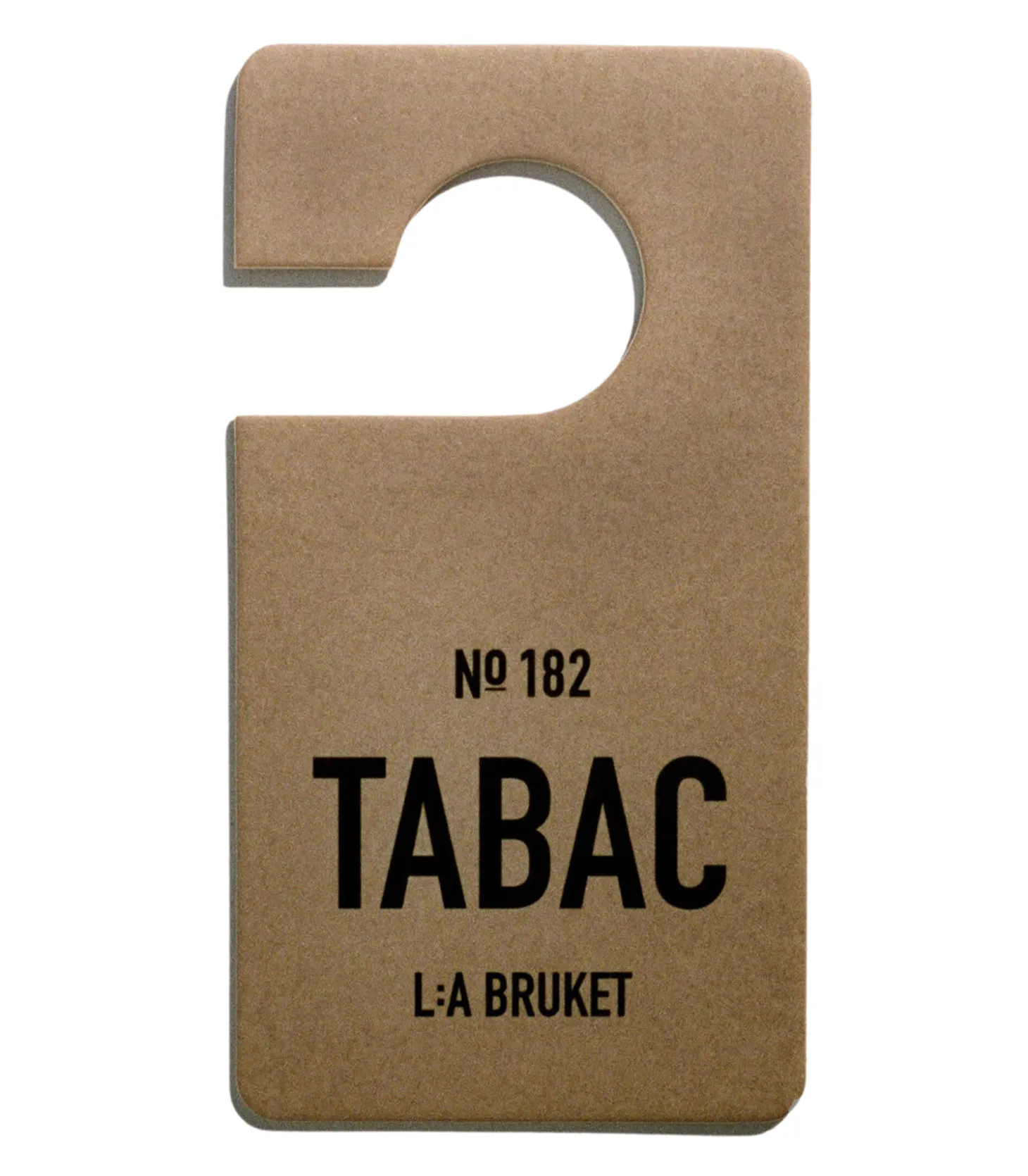 Étiquette parfumée n°182 Tabac-L:a Bruket Shop