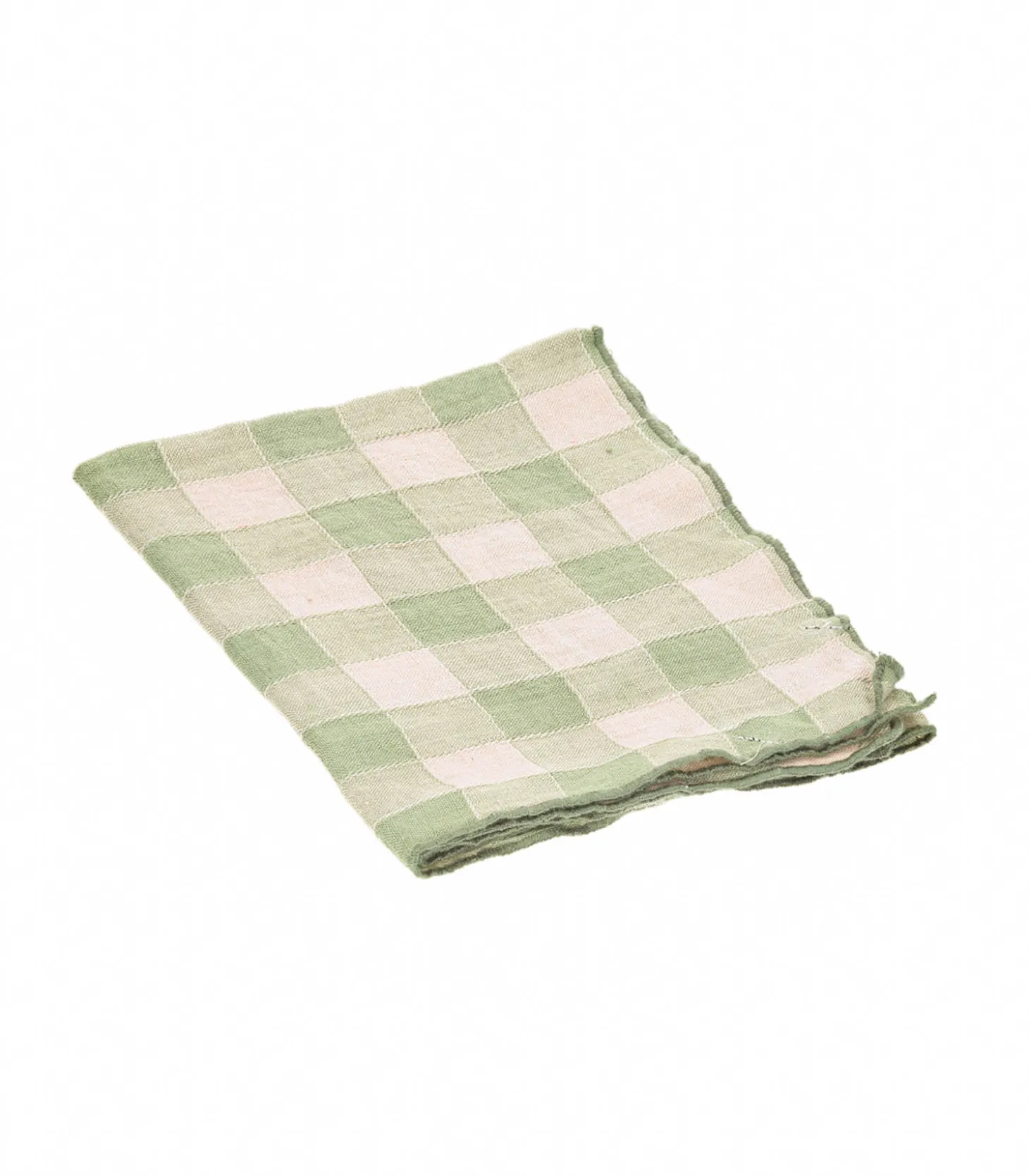 Torchon Bourdon Toile Vintage Vichy 43 x 75 cm-Maison de Vacances Flash Sale