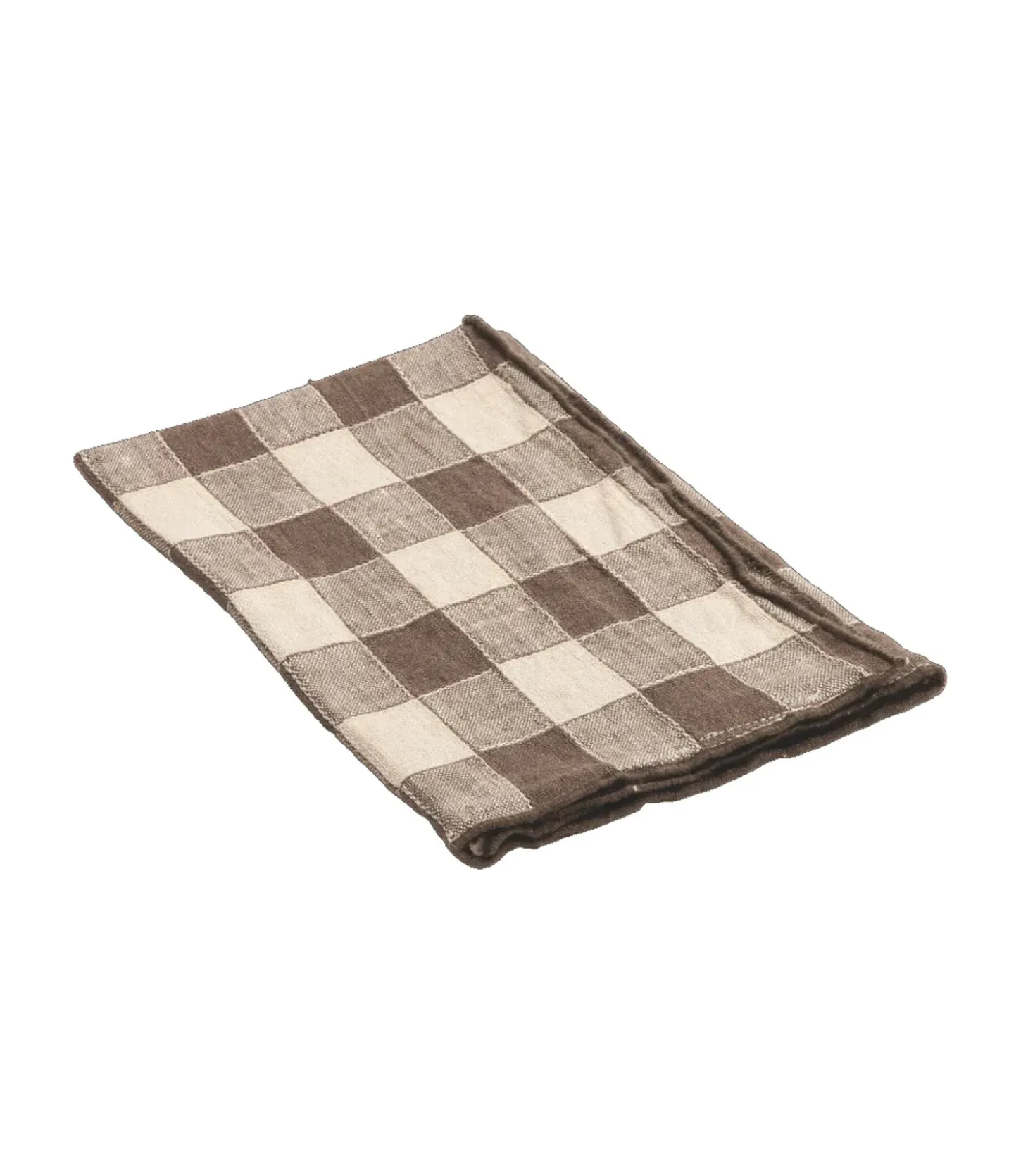 Torchon Bourdon Toile Vintage Vichy 43 x 75 cm-Maison de Vacances Flash Sale