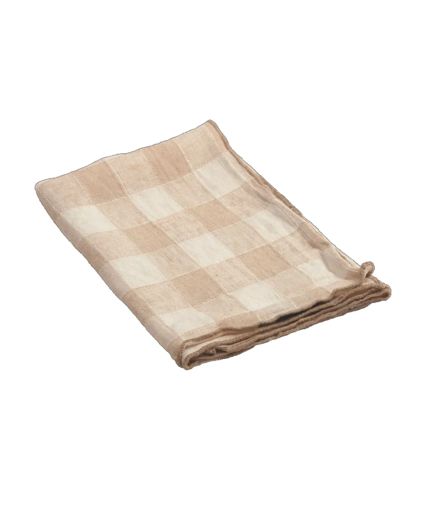 Torchon Bourdon Toile Vintage Vichy 43 x 75 cm-Maison de Vacances Flash Sale