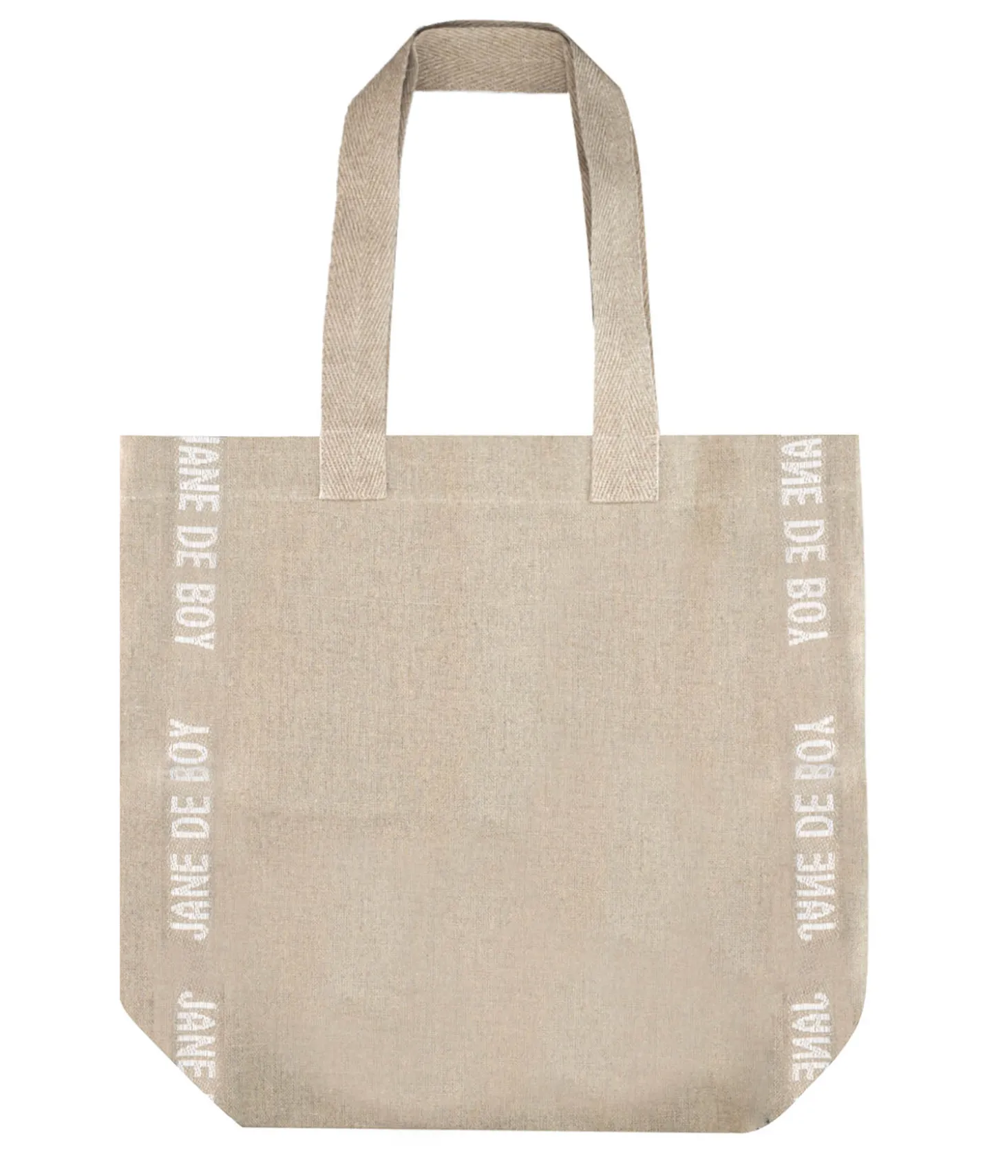 Tote Bag Doudou en lin Jane de Boy Blanc-Charvet Editions Discount