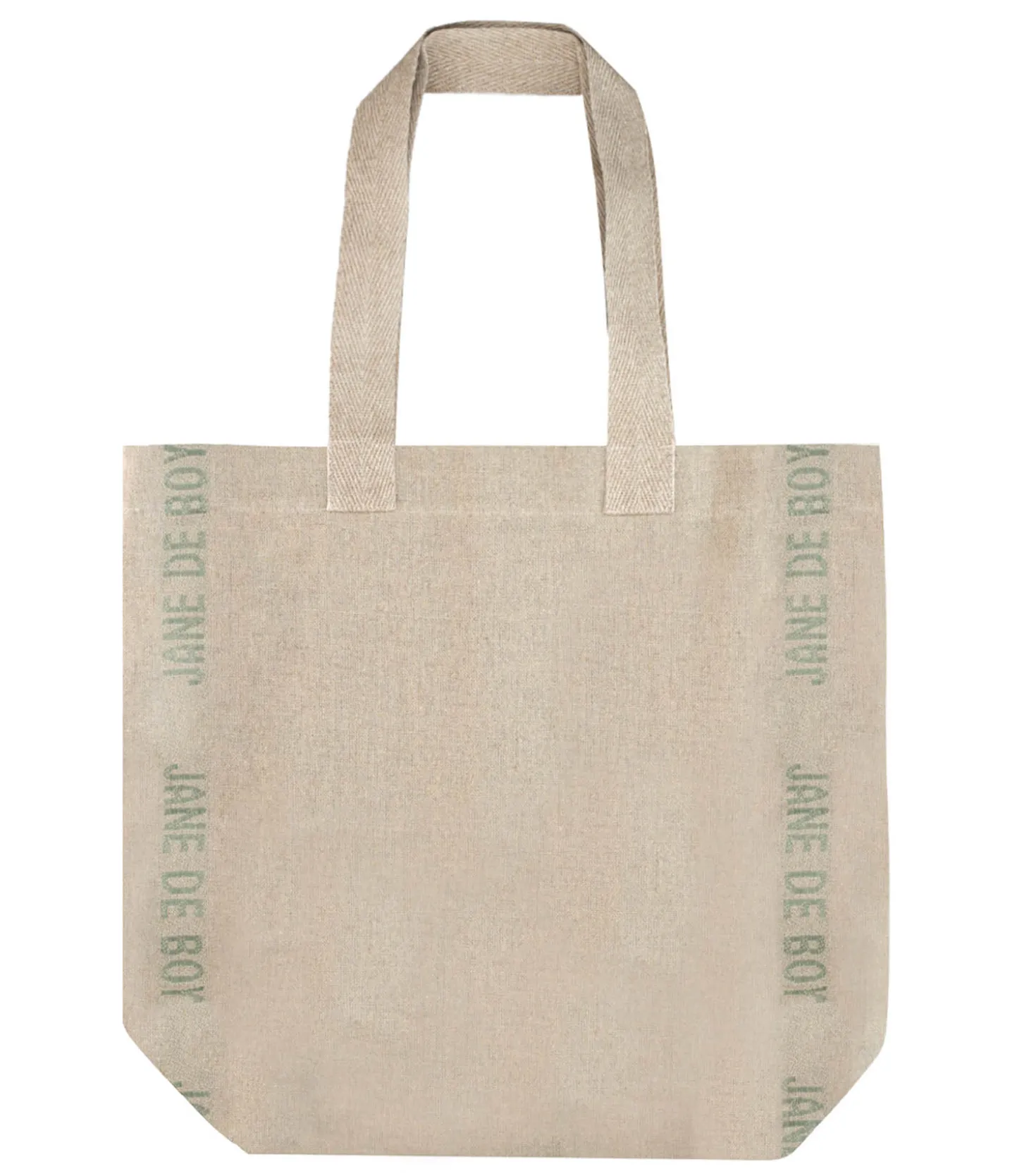 Tote Bag Doudou en lin Jane de Boy Kaki-Charvet Editions Outlet