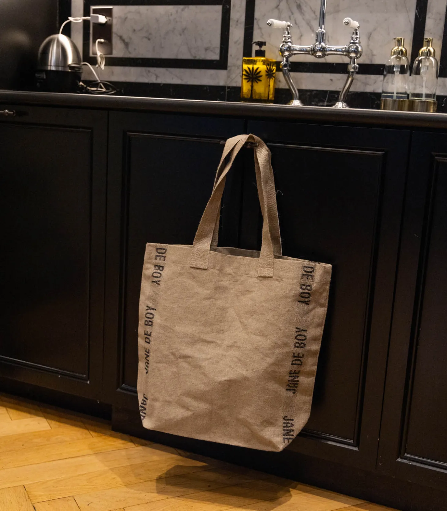 Tote Bag Doudou en lin Jane de Boy Noir-Charvet Editions New