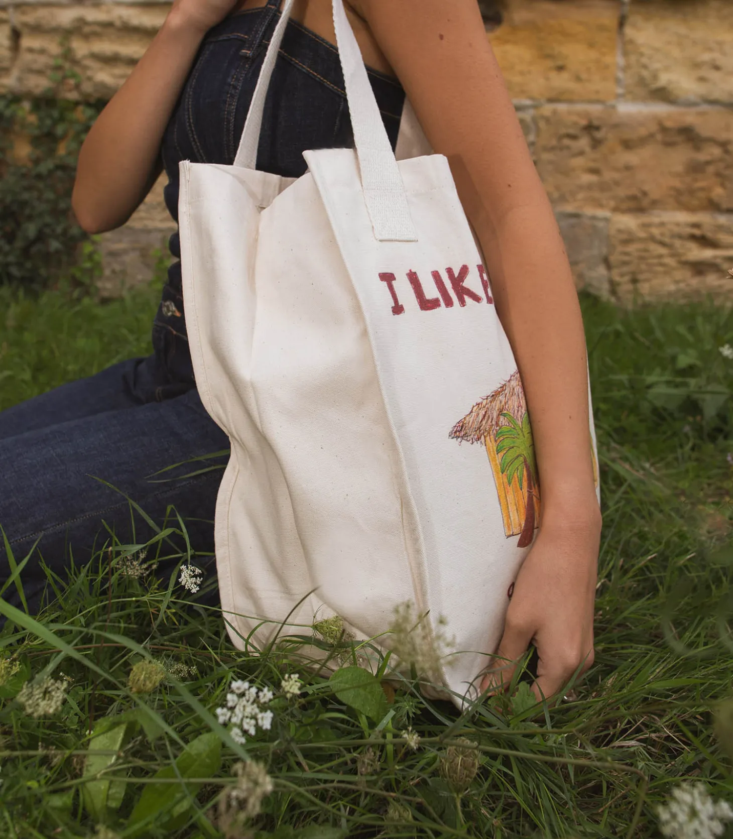 Tote bag I Like Big Huts-UNFORTUNATE PORTRAIT Store