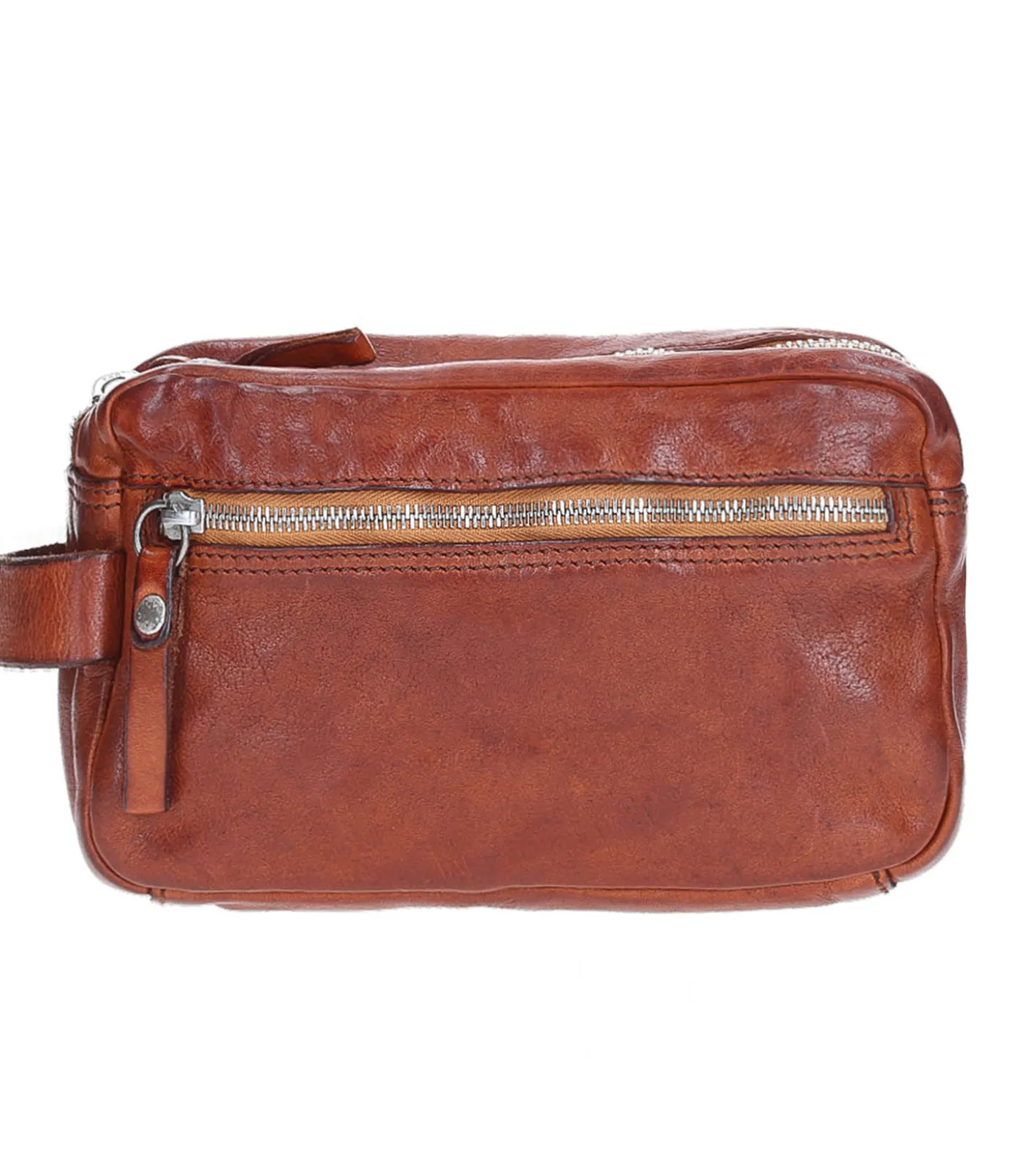 Trousse de toilette Easy Cuir Cognac-Campomaggi Sale