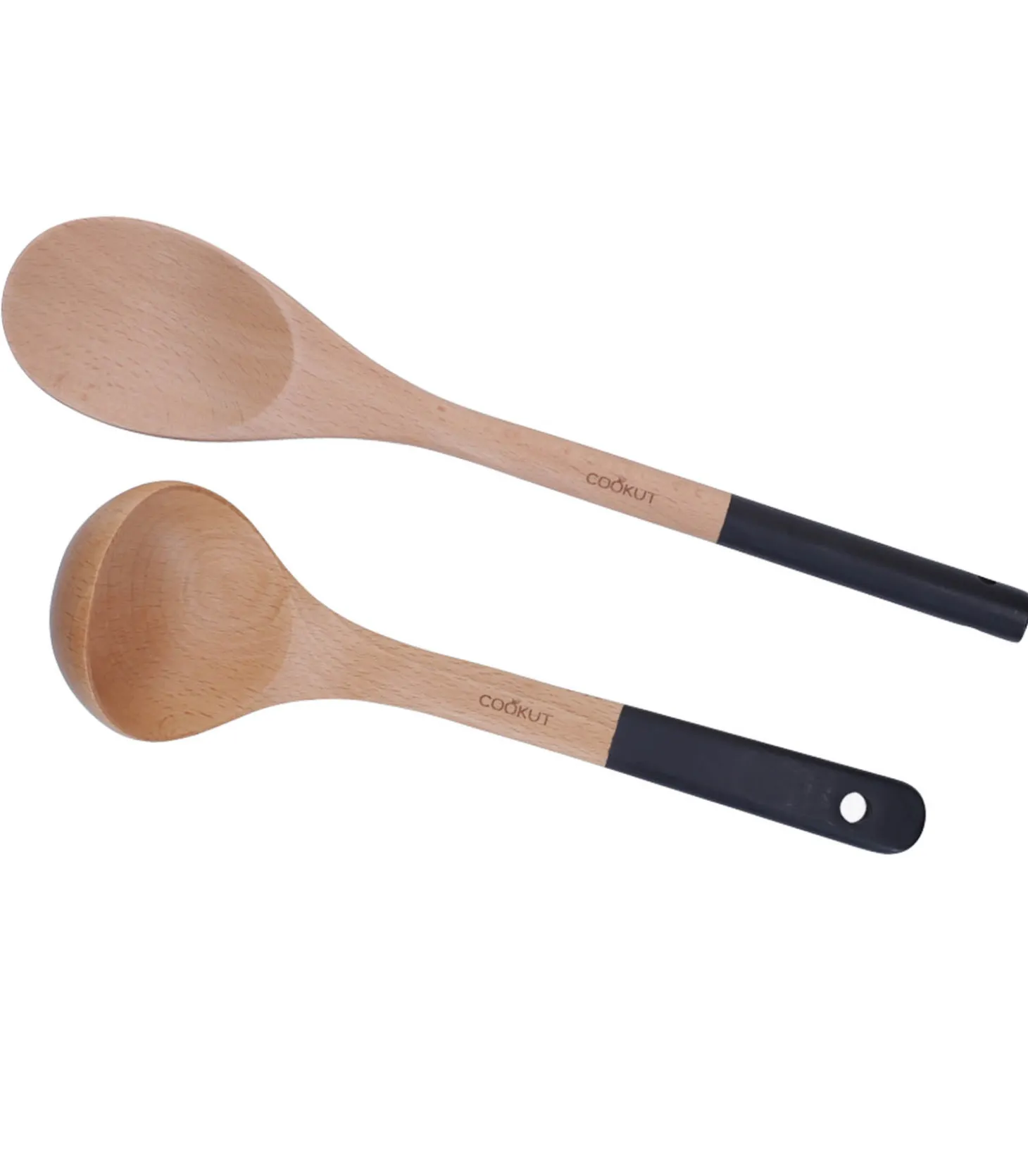 Ustensiles Cuillère et Louche en Bois Graphite-Cookut Best