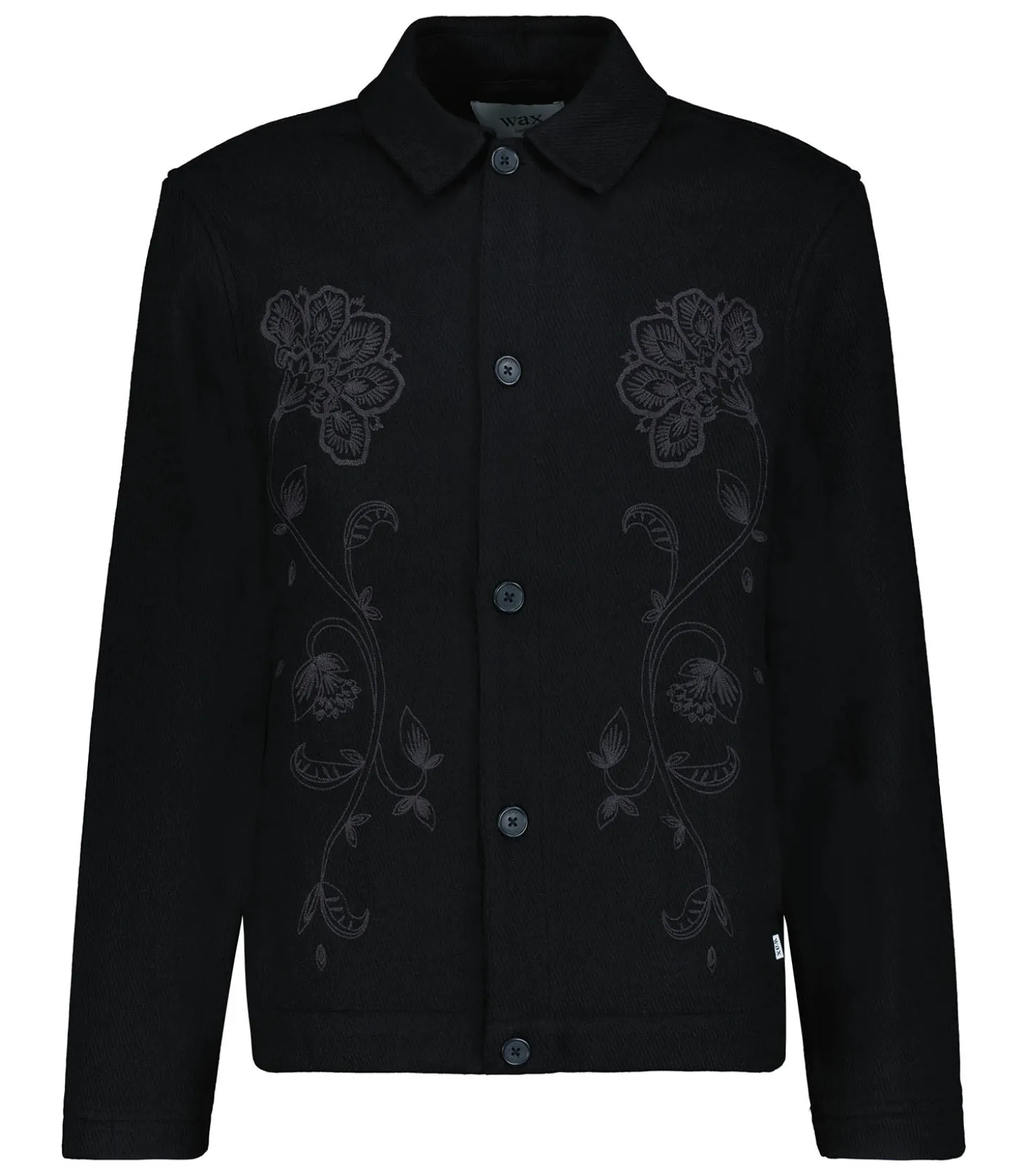 Veste Elm Floral Noir-Wax London Best Sale