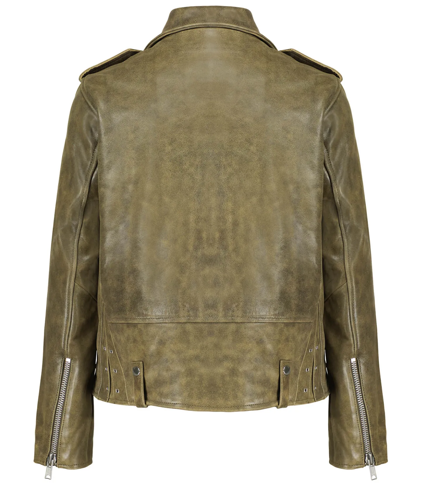 Veste en cuir Mitchell Vintage-RAIINE Discount