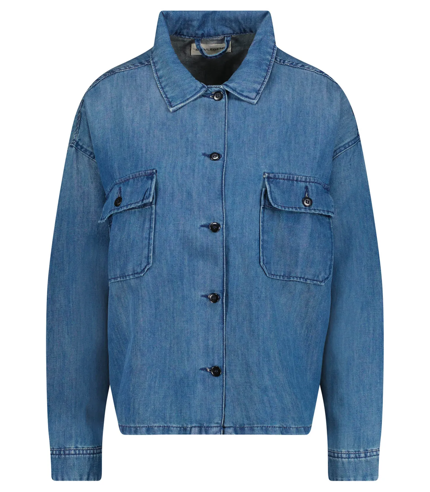 Veste en Denim Shine Drop Wash-Red Legend Online