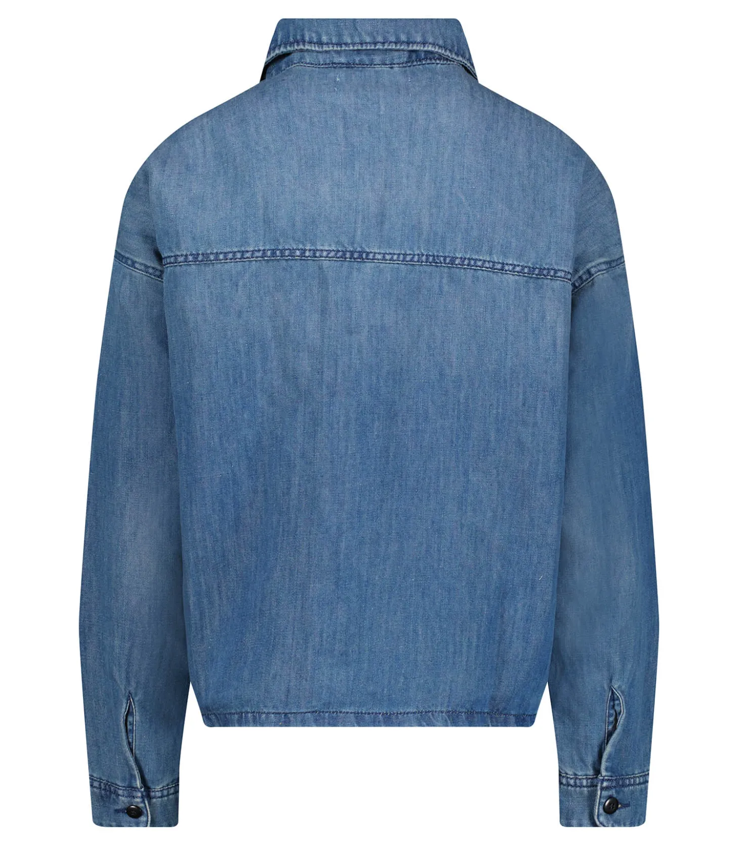 Veste en Denim Shine Drop Wash-Red Legend Online