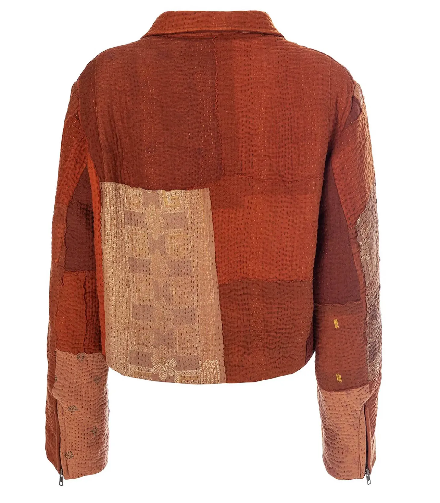Veste Pietro Earth Kantha-Alix of Bohemia Flash Sale