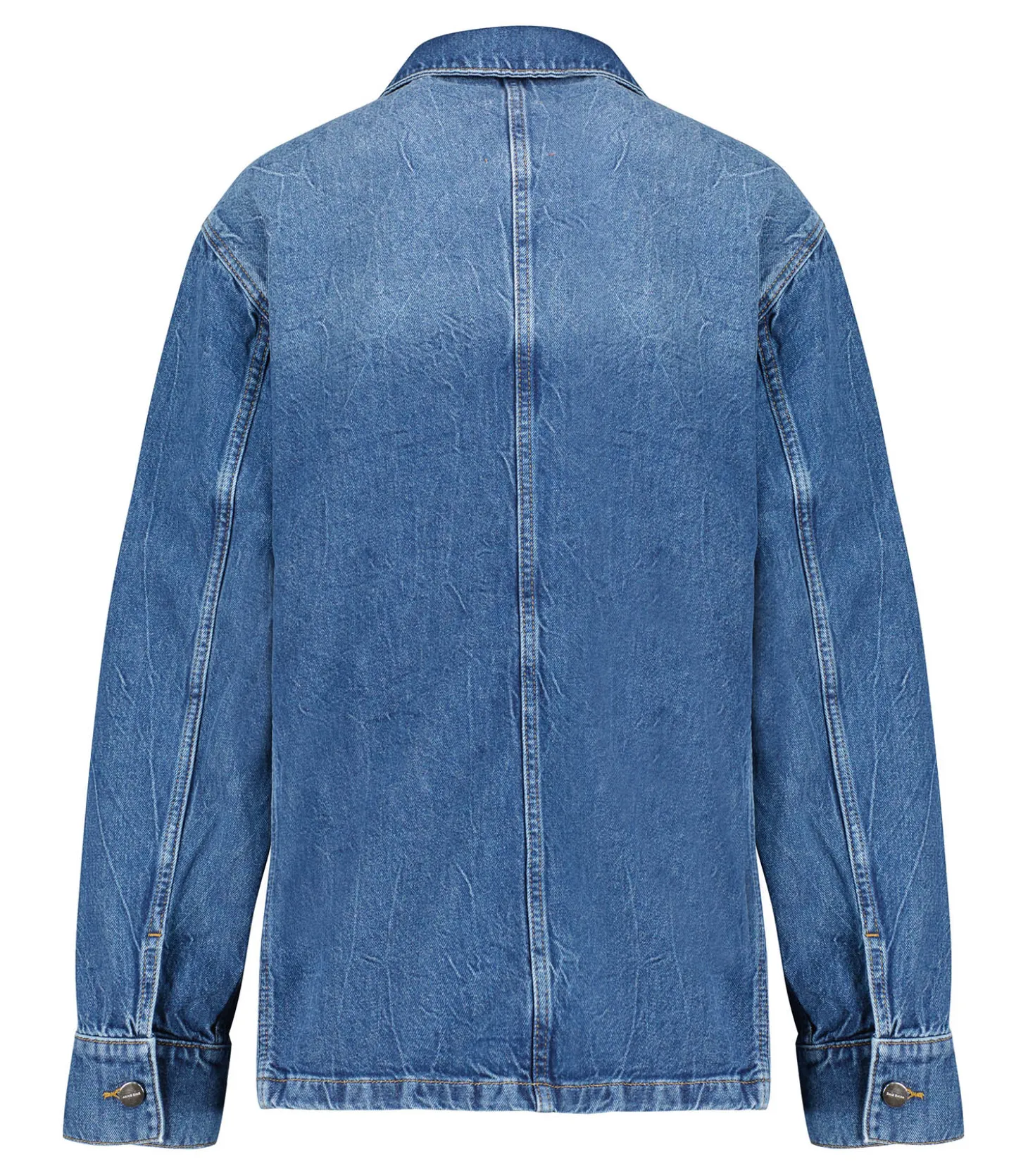 Veste Utilitaire en Jean Alden Artic Blue-Anine Bing Best